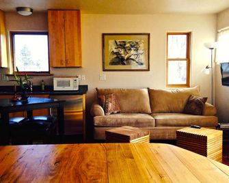 Cozy Modern Apartment ~ walking distance to Carbondale's restaurants/bars/sights - Carbondale - Soggiorno