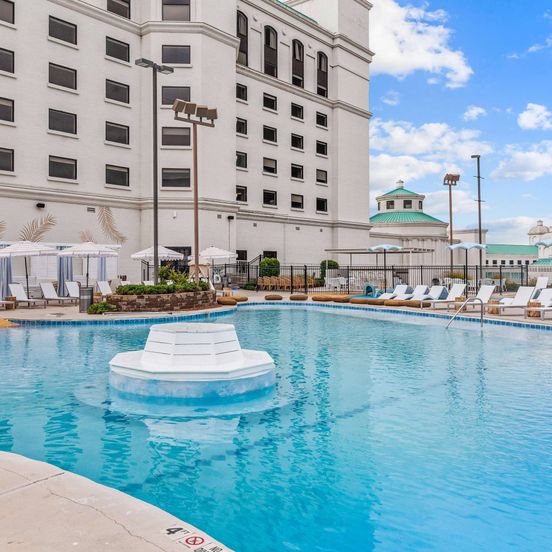 Pool view of Mulberry, a Wyndham Hotel