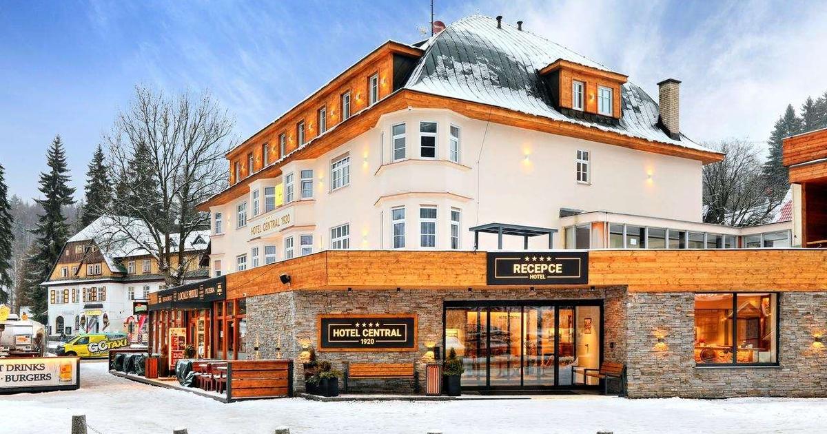 hotel central 1920 spindleruv mlyn