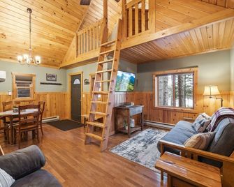 Cozy cabin on the water and still close to everything!! - Hayward - Living room