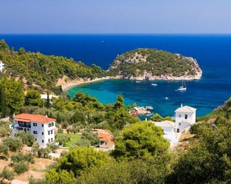 Villa Glysteri Large Private Pool Walk to Beach A C - 2125 - Skopelos - Schlafzimmer