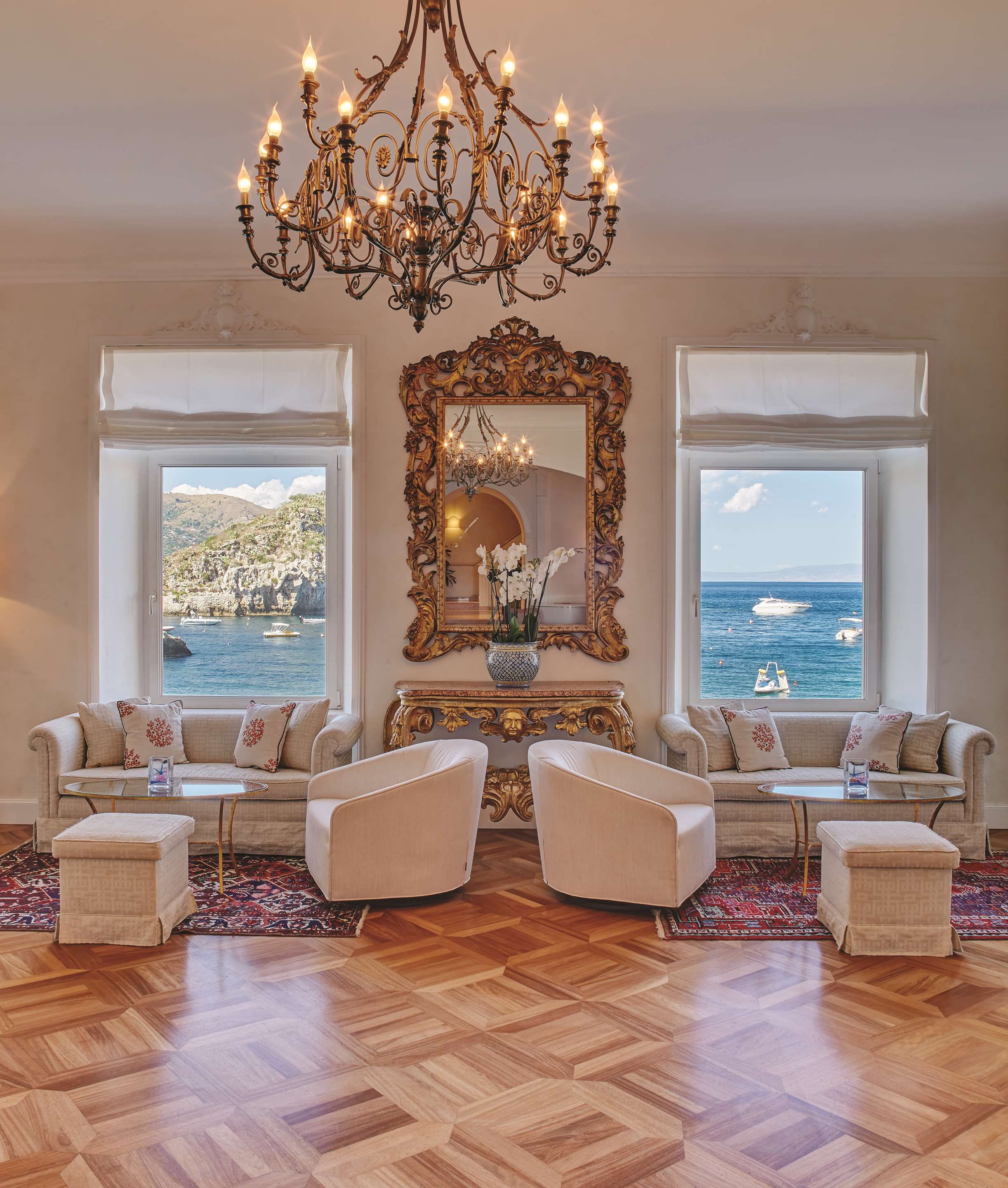 Villa Sant'Andrea, A Belmond Hotel, Taormina Mare - טאורמינה - טרקלין