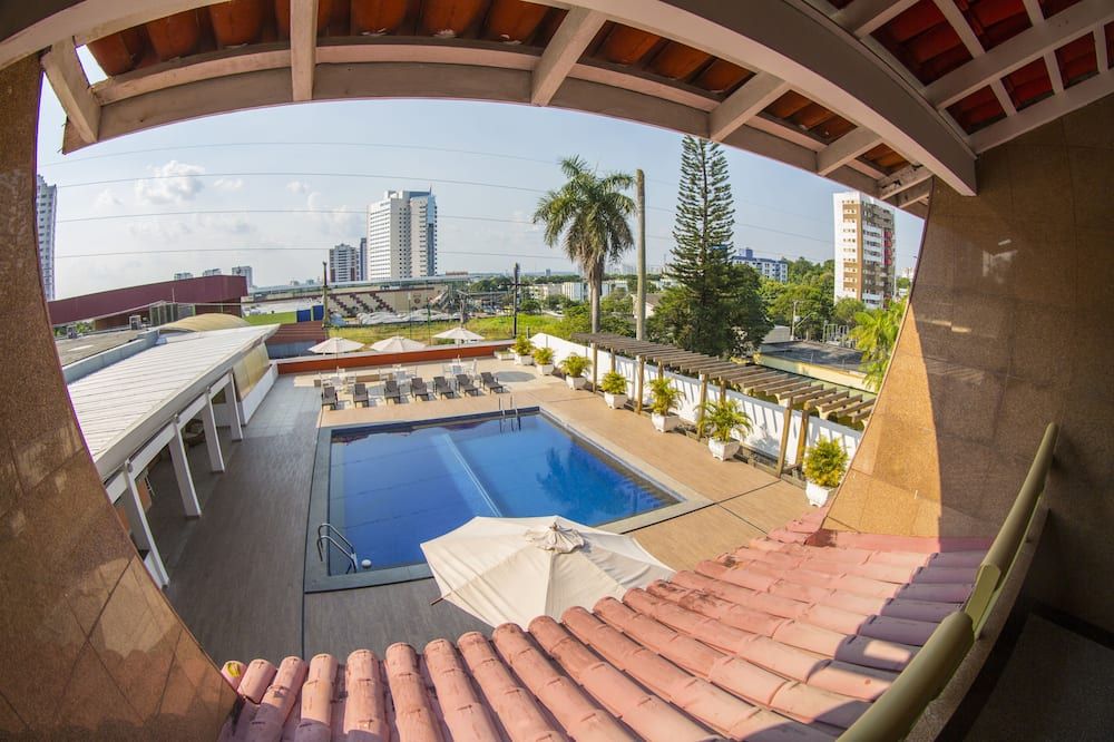 Da Vinci Hotel & Conventions - by Easy Hotéis - מאנואס - מרפסת