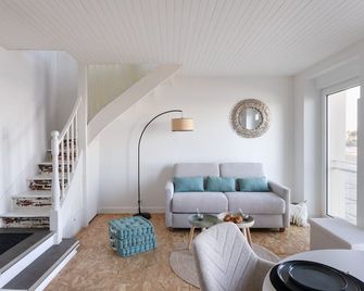 Les Sablons - Magnifique Vue Port - Saint-Malo - Living room