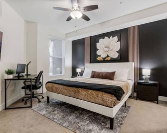 Comfy 1BR w Parking Near Temple Sq and Delta Ctr - Thành phố Salt Lake - Phòng ngủ