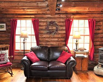 Romantic Log Cabin in Jackson NH - Jackson - Living room