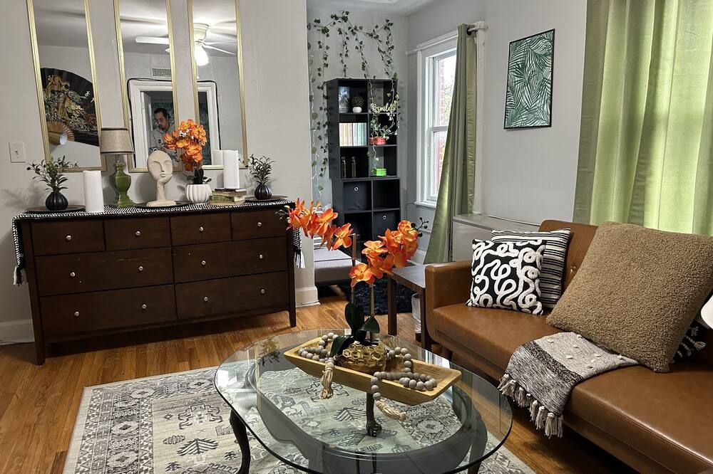 Chic Madison Parkview - الباني (نيويورك) - غرفة معيشة