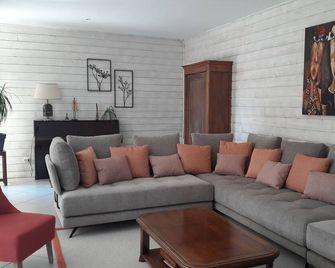 4-bedroom family villa heated pool near ocean fenced garden - Lège-Cap-Ferret - Salon