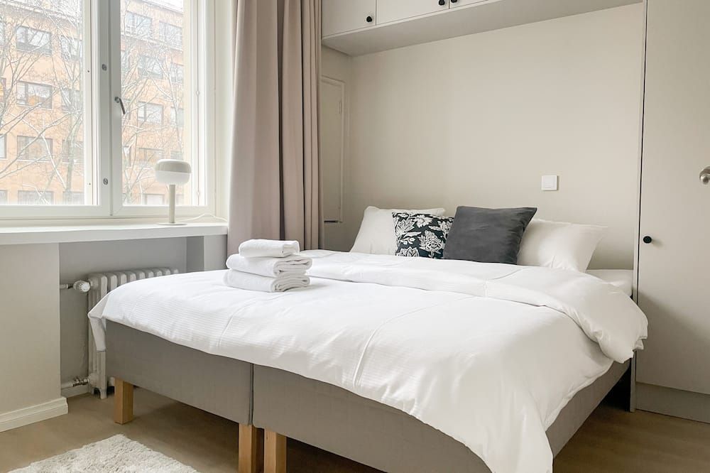 Central 1BR next to the park - הלסינקי - חדר שינה