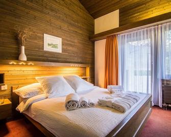Hotel La Collina - Saas-Fee - Camera da letto