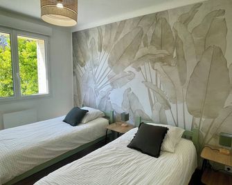 Villa des Braves 50m from the magnificent landing beach: Omaha Beach! - Saint-Laurent-sur-Mer - Habitación