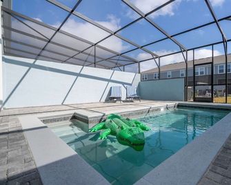 Luxury Private Pool Themed Rooms Close to Disney 1282 - Clermont - Zwembad