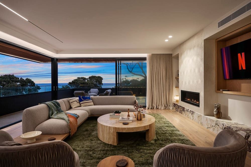 Blanc de Noir Luxe Grandeur Heated Pool and Spa - Mount Martha - Ložnice