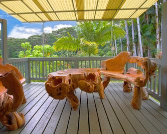 The Inn at Kulaniapia Falls - Hilo - Balkong