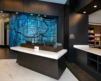 Courtyard by Marriott Atlanta Downtown - אטלנטה - דלפק קבלה