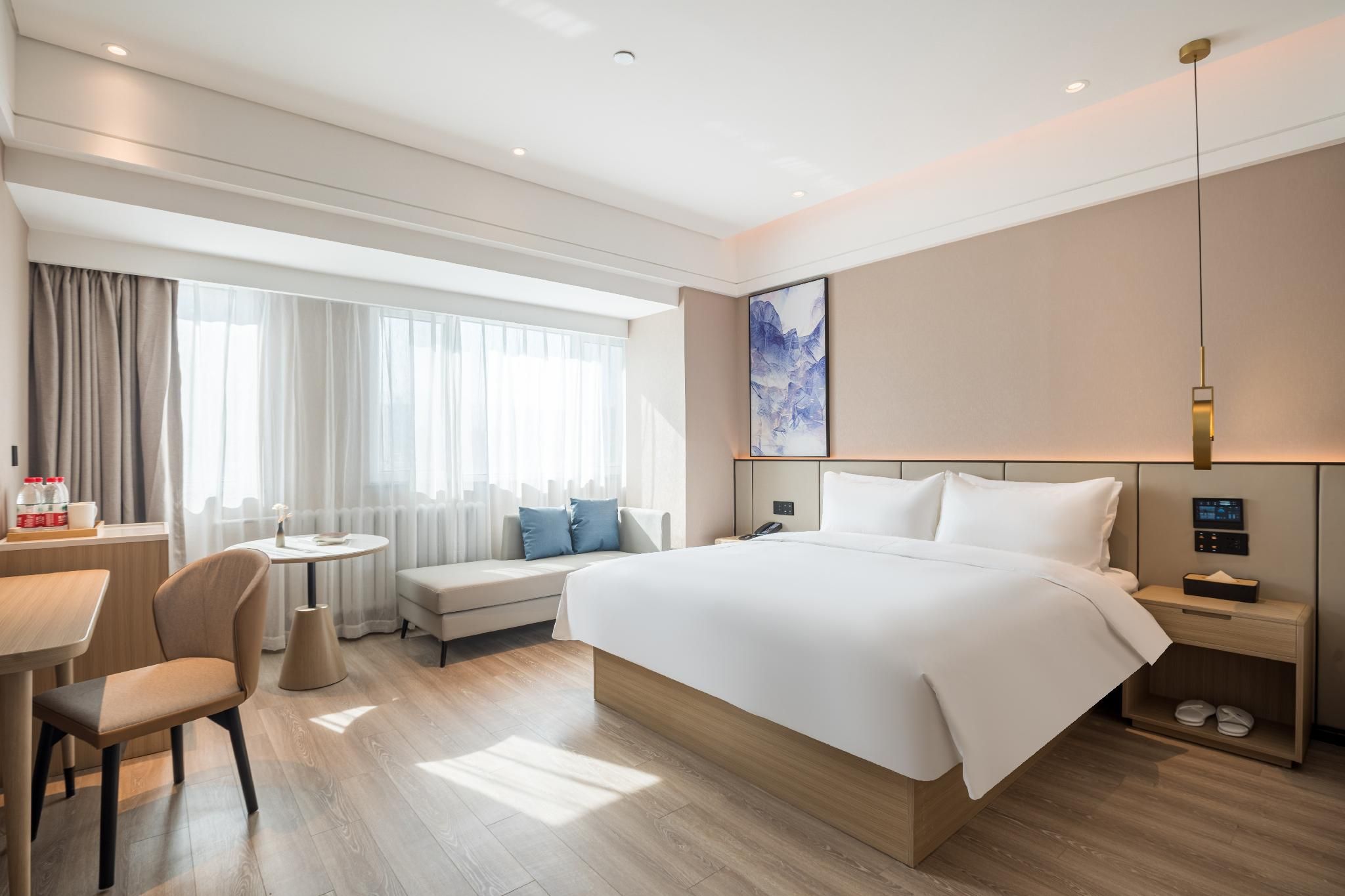 Starway Hotel Lanzhou Xigu Distrct Jincheng Center - לנג'ואו - חדר שינה