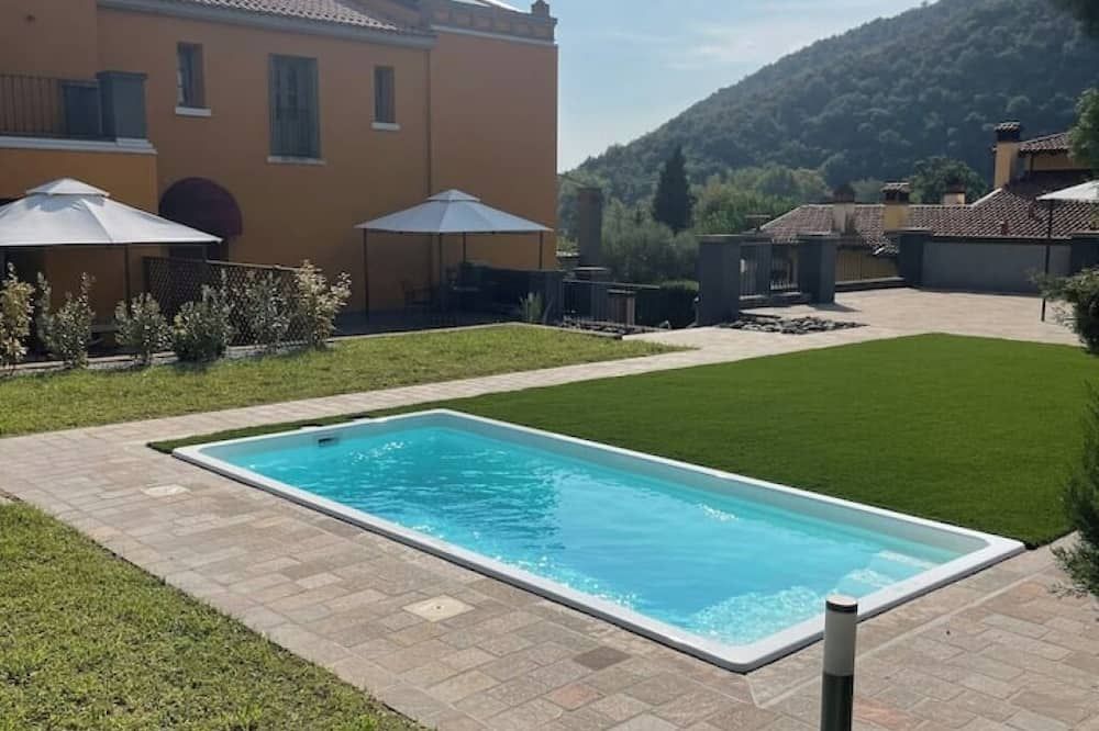 Villa Valle Franciacorta - Green Apartment with Pool and Garden - Rodengo-Saiano - Piscina