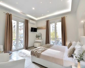 Alekos Apartments 2 Netflix, Self Check-In - Athen - Schlafzimmer