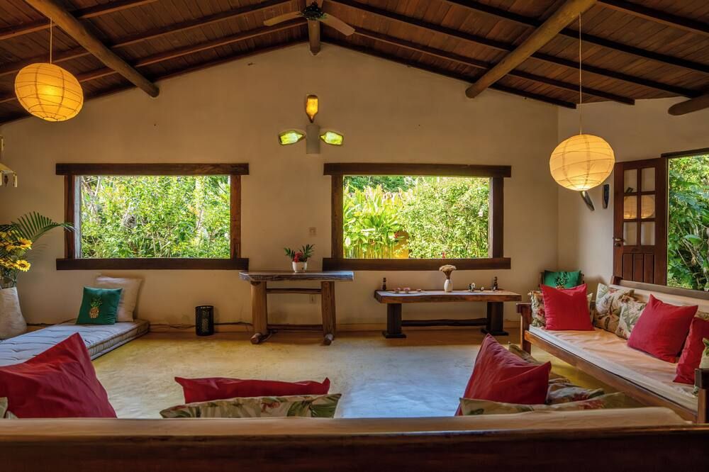 Pousada Jardim das Margaridas - טרנקוסו - סלון