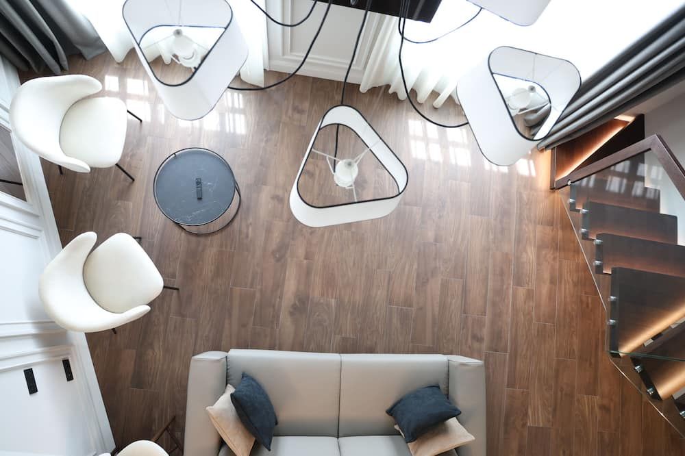 أبارتمنتس إن ذا هيارت أوف كان - كان - غرفة معيشة