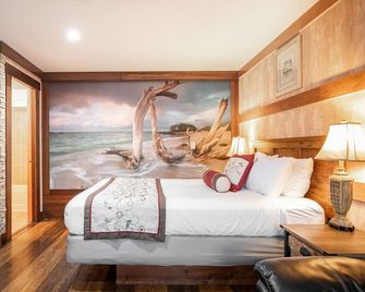 Salt Water Lagoon - Queen Studio Room at Wanderlust Inn, Pet Friendly - Ocean Shores - Chambre