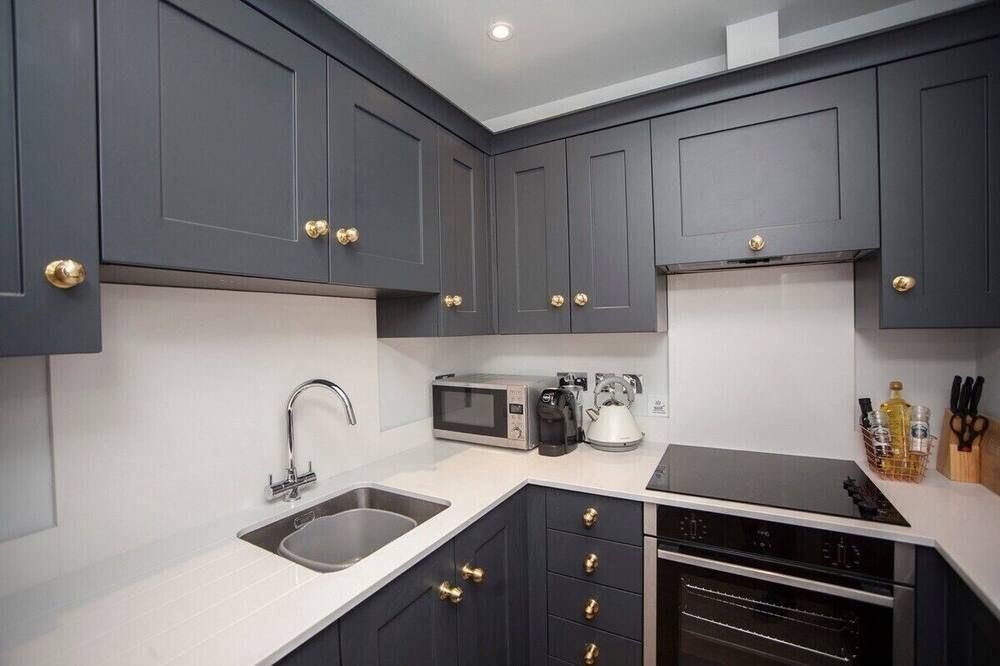 Stylish City Centre Apartment - Bath - Bath - Kuchnia