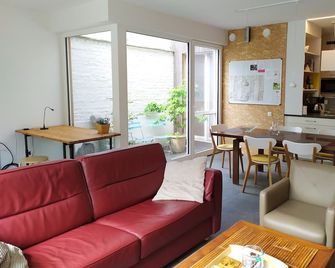 Holiday rental Liedts: New, quiet and central in the Flemish Ardennes - Oudenaarde - Wohnzimmer