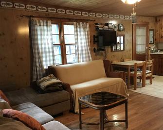 Rustic Cozy Cabin just yards from the lake! - Tafton - Living room