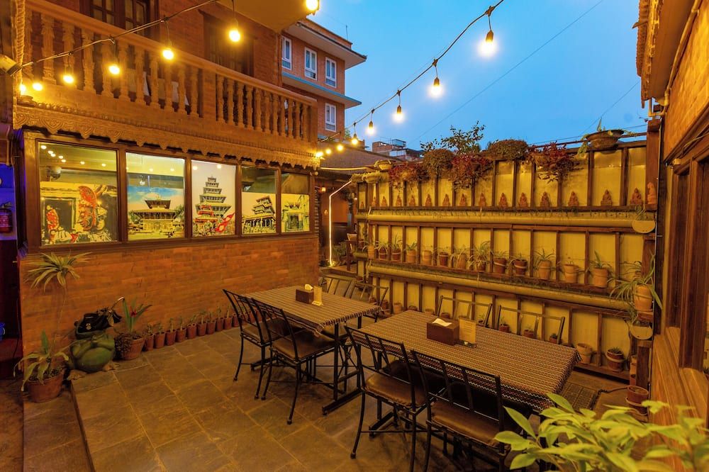 Vajra Boutique Hotel - Bhaktapur - Binnenhof