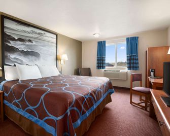Super 8 by Wyndham Bellingham Airport/Ferndale - Ferndale - Slaapkamer