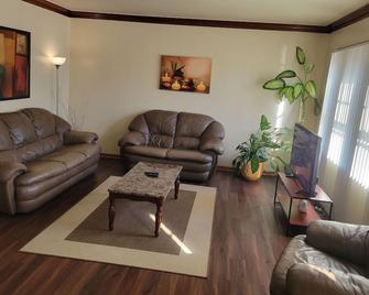 Cozy, king and queen bed Indiana home! - Hammond - Living room