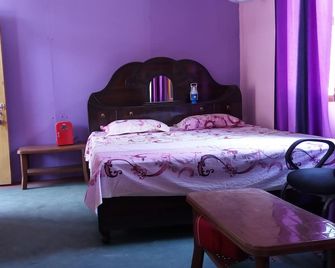 Sneha Home-Stay Nearabout Laxman Jhulla Bridge With Ganga River & Mountain Views - Rishikesh - Bedroom