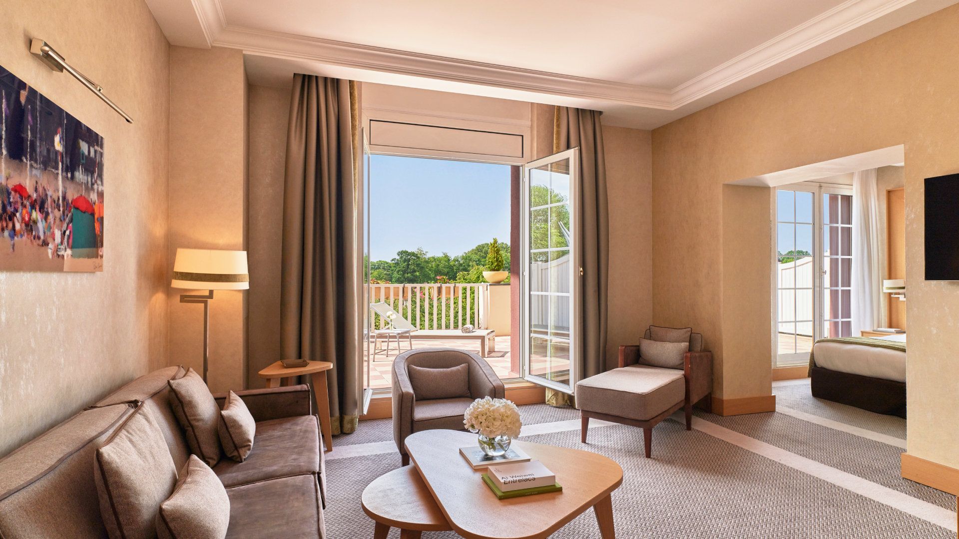 Hôtel Barrière L'Hôtel du Golf - דואו-וויל - סלון