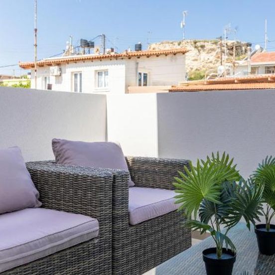 Balcony view of Andrews Luxury Suites Near The Airport