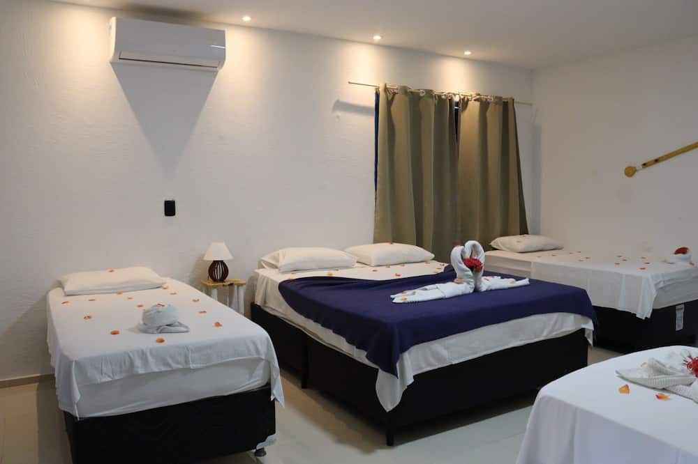 Pousada Chale Heloisa - ז'יז'וקה דה ז'ריקואקוארה - חדר שינה