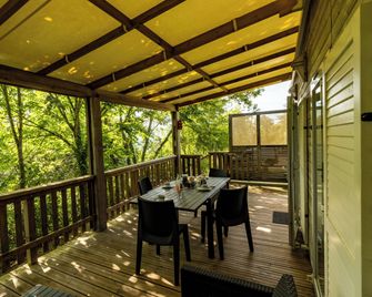 Les Chalets d'Argentouleau - Sarlat-la-Canéda - Balkon