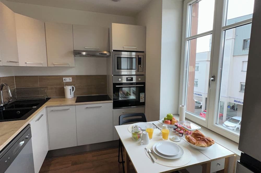 # Le 3 # Joli appartement T3 Mulhouse centre, Neuf, calme et tout équipé - Mulhouse - Cocina