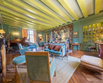 Gîte du château d'Hodebert - Saint-Paterne-Racan - Lounge