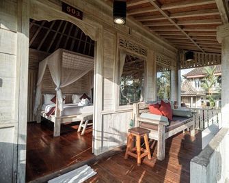Uma Caming House - Tegalalang - Balkón