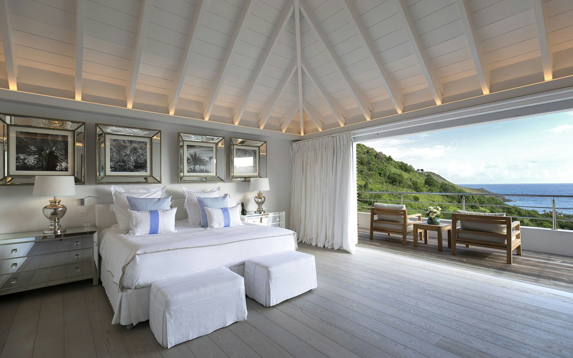 لو تويني أوتل آند بيتش كلوب - Gustavia - غرفة نوم