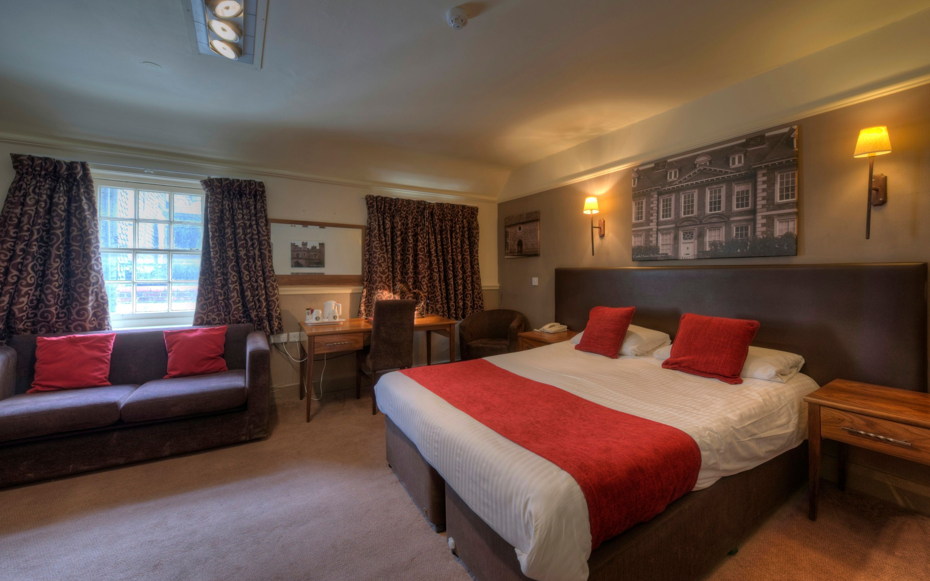 White Hart Hotel - Buckingham - Slaapkamer
