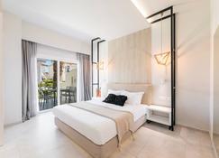 Minthi Boutique Apartments - Chaniotis - Bedroom