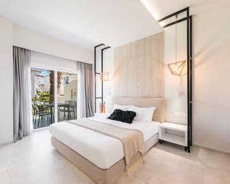 Minthi Boutique Apartments - Chaniotis - Bedroom