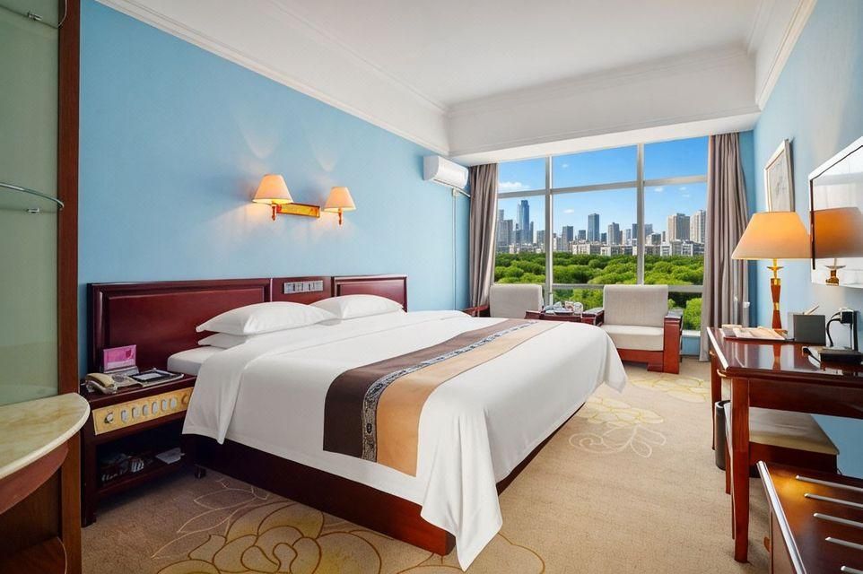 Qingdao University International Hotel - تشينغداو - غرفة نوم