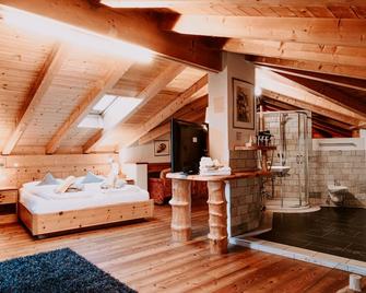 Hotel Bergschlössl - Lüsen - Slaapkamer