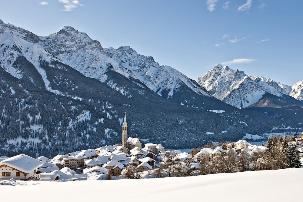 Pensiun Aldier - Scuol - Vista del exterior
