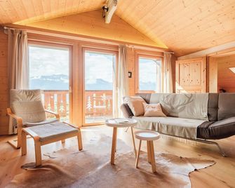 Chalet Rouge Coeur - Bex - Sala de estar