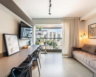 ENB | Studio completo próximo ao Ibirapuera/Metro - São Paulo - Sala de estar