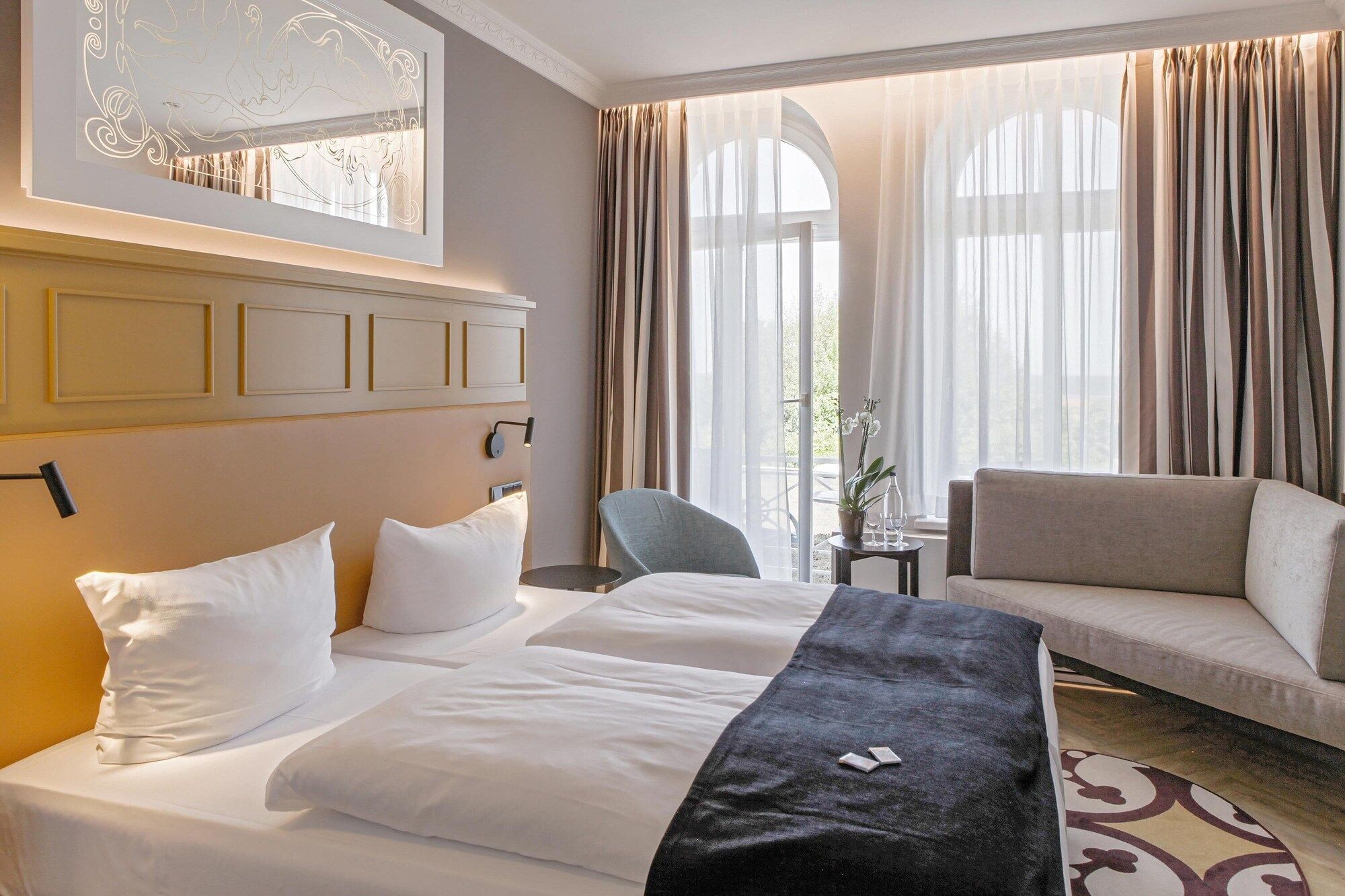 Seetelhotel Ostseehotel Ahlbeck - הרינגסדורף - חדר שינה
