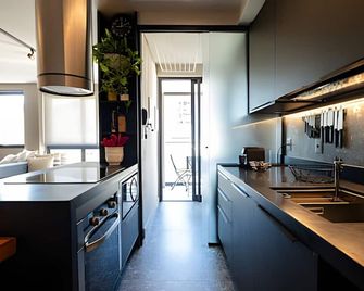 Apto Luxuoso Vista Cristo 1 Qto -Por Cas - Rio de Janeiro - Kitchen